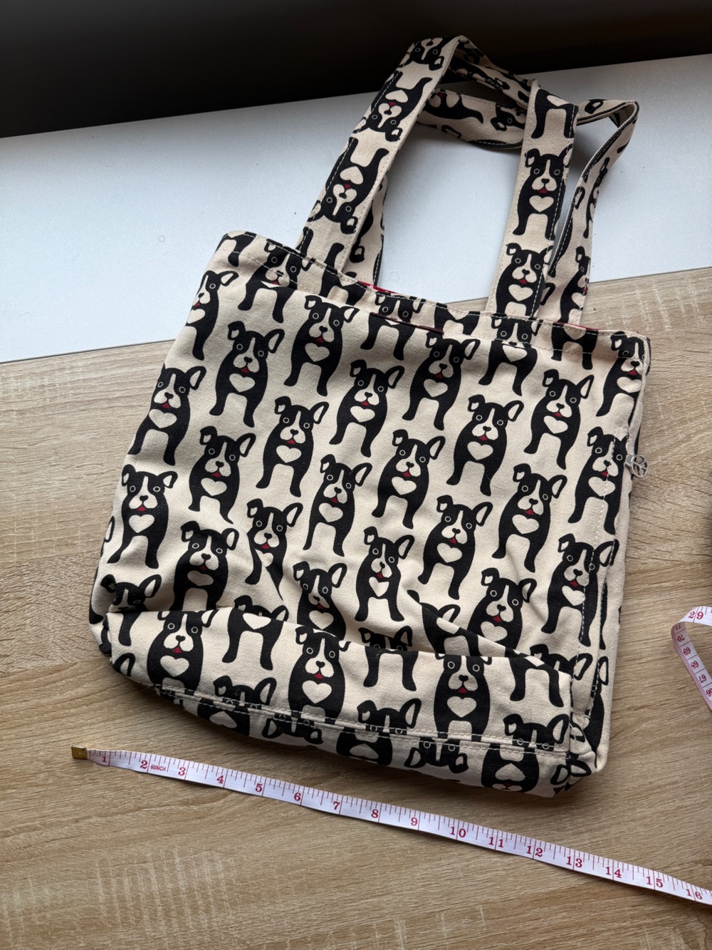 Bungalo 360 Boston Terrier Canvas Tote Bag
